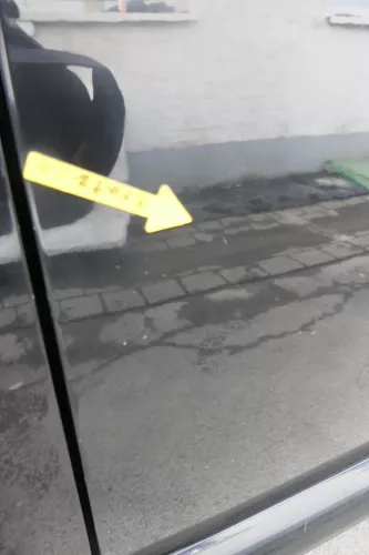 VW New Beetle 1C 9C Tür vorne rechts Beifahrertür schwarz L041 - OHNE Anbauteile (163948)