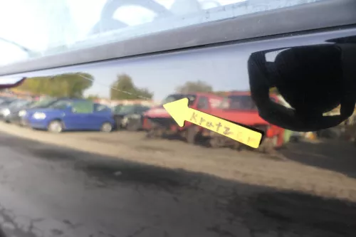 VW New Beetle 1C 9C Tür vorne links Fahrertür schwarz L041 - OHNE Anbauteile (163949)