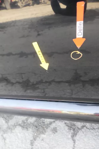 VW New Beetle 1C 9C Tür vorne links Fahrertür schwarz L041 - OHNE Anbauteile (163949)