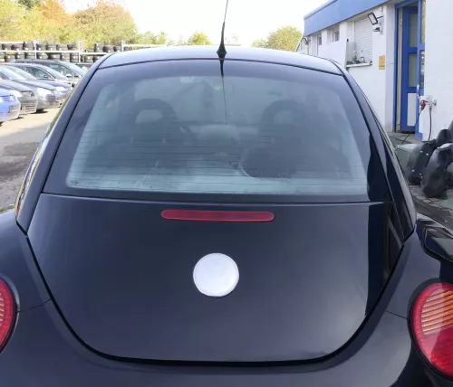 VW New Beetle 1C 9C Heckklappe mit Scheibe Klappe hinten schwarz L041 (ohneSchlo