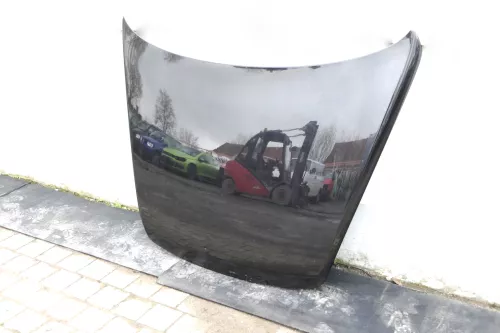 VW Touareg 7L Motorhaube Klappe Frontklappe vorn vorne schwarz LC9Z - MÄNGEL