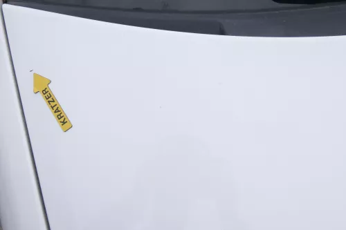 Skoda Fabia 6Y Motorhaube Klappe vorne weiß LF9E mit Grill vorn (164153)