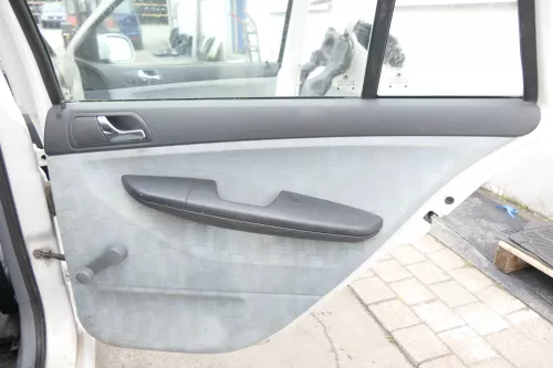 4 x Fabia 6Y Kombi Combi Türverkleidung Verkleidung Tür vorne links hinten blau (164165)