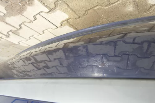 Skoda Fabia 6Y Schrägheck Stoßstange hinten Heckstoßstange blau LF5U (164193)