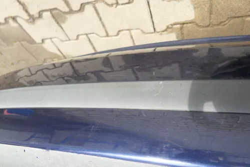 Skoda Fabia 6Y Schrägheck Stoßstange hinten Heckstoßstange blau LF5U (164193)