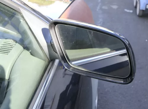Audi A6 4B Spiegel Außenspiegel rechts elektrisch schwarz LZ9W mit Glas (164213)