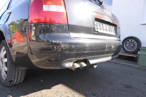 Audi A6 4B Kombi Avant Stoßstange hinten Heckstoßstange schwarz LZ9W - PDC (164228)