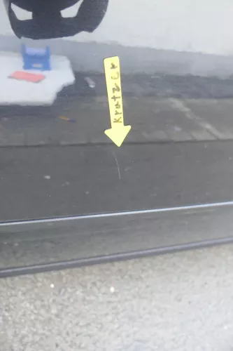 Audi A6 4B C5 Tür nur Türblatt vorne rechts Beifahrertür schwarz LZ9W (164229)