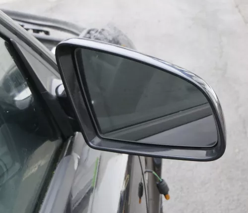 Audi A4 B6 B7 8E Spiegel Außenspiegel rechts elektrisch verstellbar Schwarz LZ9W