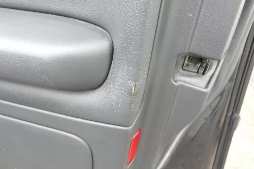 4x Audi A4 8E B6 Türverkleidung Verkleidung Tür schwarz Leder (164246)