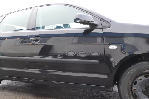 VW Polo 9N 9N3 Tür vorne rechts Beifahrertür 4/5-Türer schwarz L041 ohneAnbautei