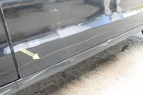 VW Polo 9N 9N3 Tür vorne rechts Beifahrertür 4/5-Türer schwarz L041 ohneAnbautei (164272)