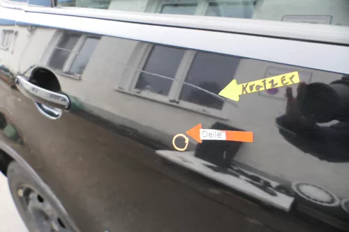 VW Polo 9N 9N3 Tür hinten rechts 4/5-Türer schwarz L041 - ohne Anbauteile (164273)