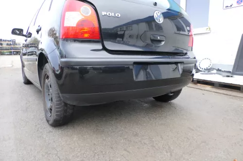VW Polo 9N 9N3 Stoßstange hinten Heckstoßstange Stoßfänger schwarz L041 (164276)