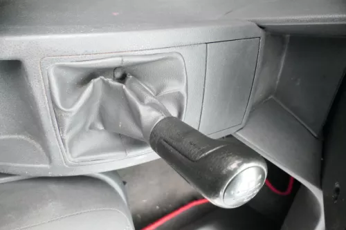 VW Polo 9N 9N3 Schaltknauf Schaltsack Schaltung Schaltknüppel 6Q1711113F QFJ (164306)