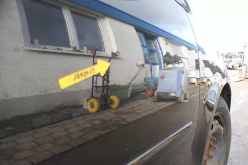 VW Polo 9N 9N3 Tür vorne rechts Beifahrertür 2/3-Türer schwarz LC9Z ohneAnbautei (164313)