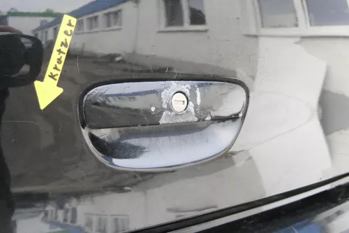 VW Polo 9N3 9N Heckklappe Kofferraumklappe Klappe schwarz L041 - ohne Anbauteile (164329)