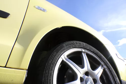 VW Polo 9N Kotflügel vorne rechts gelb LD1B bis ca.Bj.2004 (164343)