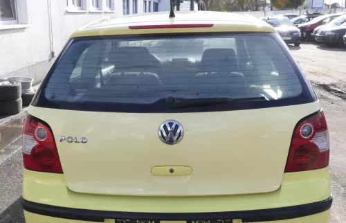 VW Polo 9N3 9N Heckklappe Kofferraumklappe Klappe gelb LD1B ohne Anbauteile