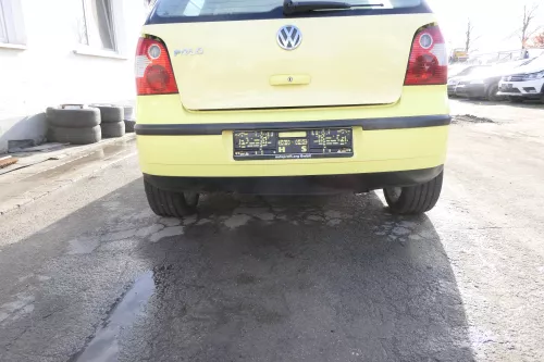 VW Polo 9N3 9N Heckklappe Kofferraumklappe Klappe gelb LD1B ohne Anbauteile (164346)