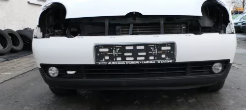 VW Lupo 6x Stoßstange vorne Frontstoßstange Stoßfänger weiß LB9A