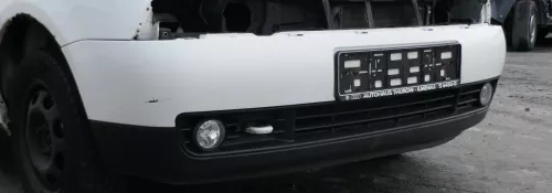 VW Lupo 6x Stoßstange vorne Frontstoßstange Stoßfänger weiß LB9A (164399)