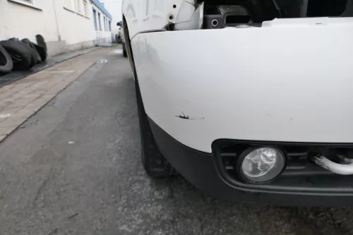 VW Lupo 6x Stoßstange vorne Frontstoßstange Stoßfänger weiß LB9A (164399)