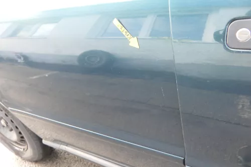 Audi A4 B5 Tür Türblatt hinten rechts grün LZ6U Kombi Limo (164422)