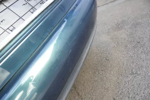 Audi A4 B5 Limousine Stoßstange hinten Heckstoßstange grün LZ6U biscaBj99 (164428)