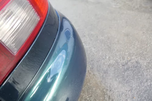 Audi A4 B5 Limousine Stoßstange hinten Heckstoßstange grün LZ6U biscaBj99 (164428)