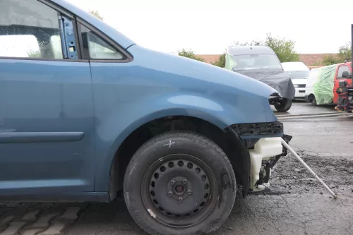 VW Touran 1T Kotflügel vorne rechts blau grün LC5Q 1T0821022A ca.Bj2003-2006