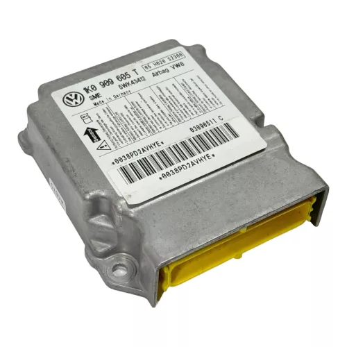 VW Golf 5 Plus 5M Steuergerät Airbagsteuergerät 1K0909605T 05P  05 H020 S2300