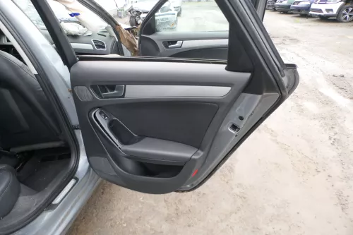 Audi A4 8K B8 Türverkleidung Verkleidung Tür hinten rechts Leder schwarz Milano (164603)
