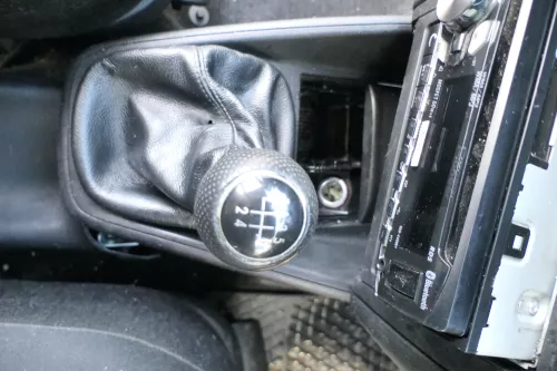 VW Golf 4 Bora Schaltknauf Schaltsack Schaltung Schaltknüppel schwarz Benziner 5 (164651)