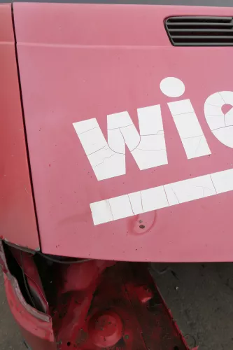 VW T4 Transporter Pritsche Motorhaube Haube Klappe vorne rot Kurze AC0 (164663)