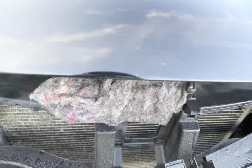 VW Passat 3C Motorhaube Klappe vorne vorn Haube schwarz L041 (164708)