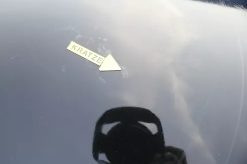 VW Passat 3C Motorhaube Klappe vorne vorn Haube schwarz L041 (164708)