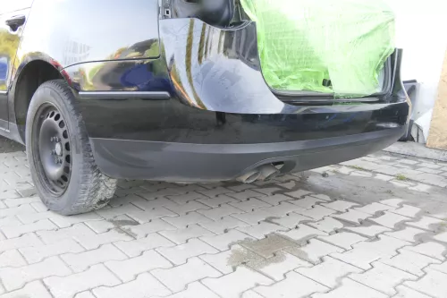 VW Passat 3C Kombi Stoßstange hinten Heckstoßstange Stoßfänger schwarz L041 (164712)