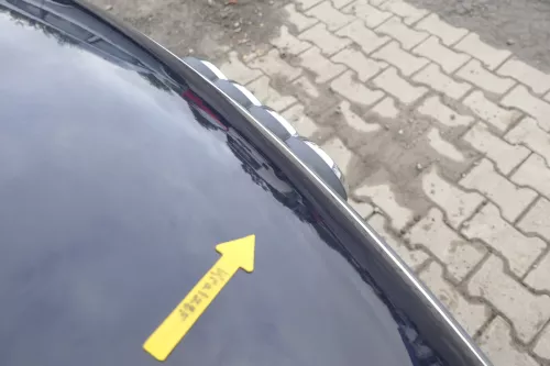 Audi A4 B6 8E Motorhaube Haube Klappe LY5K blau lila (164724)