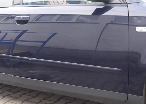 A4 B6 8E nur Türblatt Tür vorne rechts Beifahrertür blau lila LY5K Kombi+Limo