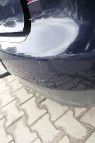 Audi A4 8E B6 Kombi Avant Stoßstange hinten mit Spoiler lila blau LY5K (164731)