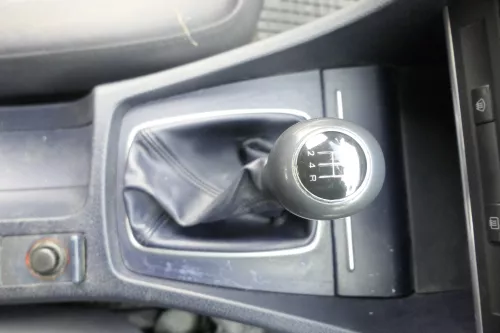 Audi A4 B6 8E Schaltknauf Schaltsack Schaltknüppel 5-Gang Leder original blau ma (164749)