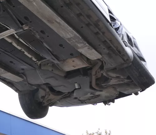 Audi A4 8E B6 Auspuff Endschalldämpfer Endtopf + Mittelschalldämpfer ALZ Benzine (164760)