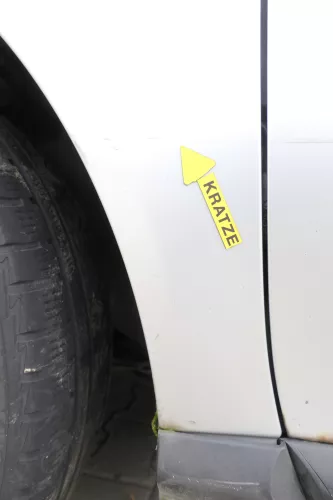 Audi A3 8L Kotflügel vorne links grau silber LY7M (164793)