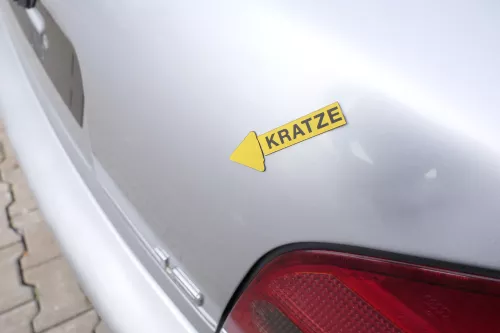 Audi A3 8L bis cBj. ca1999 Heckklappe Kofferraumklappe Klappe hinten LY7M silber (164796)