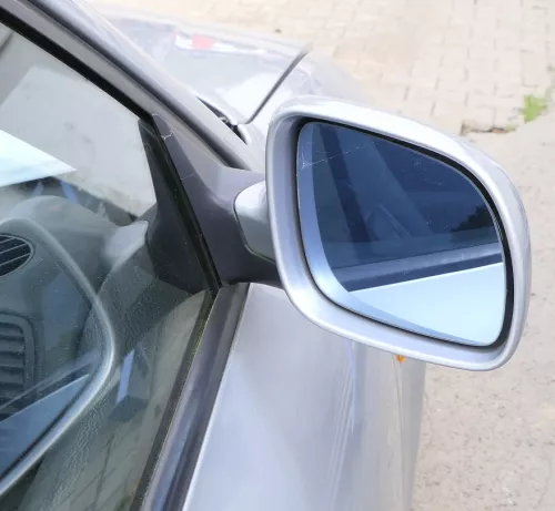 Audi A3 8L elektrischer Spiegel Außenspiegel rechts grau silber LY7M + Glas (164799)