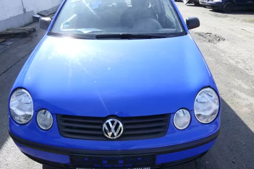 VW Polo 9N Motorhaube Klappe Haube vorne blau LA5F uni bis ca. Bj. 2004