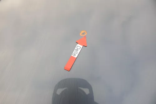 VW Polo 9N Motorhaube Klappe Haube vorne grau LC7V uni bis ca. Bj. 2004 (164834)