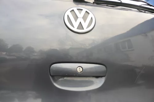 VW Polo 9N 9N3 Griff Heckkklappe Heckklappengriff grau LC7V