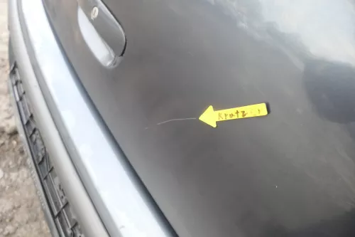 VW Polo 9N3 9N Heckklappe Kofferraumklappe Klappe grau LC7V ohne Anbauteile (164839)